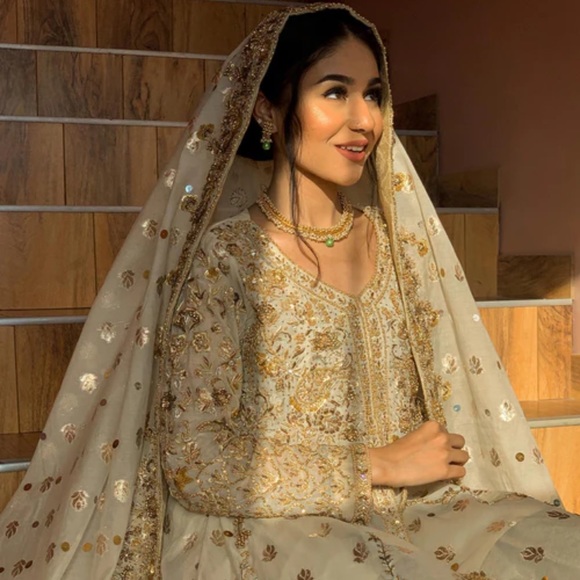 Stunning Designer Pakistani Nikah Wedding Dress